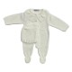 Babidu Knitted Baby Grow With Bonnet Babidu Knitted Baby Grow With Bonnet