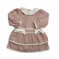 Deolinda pink cable knit dress Deolinda pink cable knit dress
