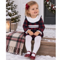 Rapife Tartan Frill next romper