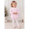 Rapife Pink Romper With Gingham Collar 