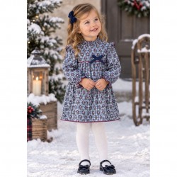 Babidu winter flower  dress