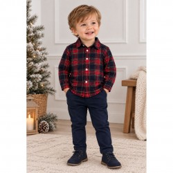Rapife boy tartan trouser set