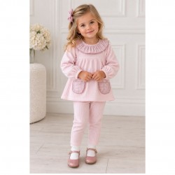 Babidu pink velour tracksuit