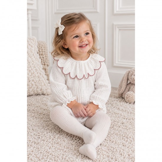 Babidu Petal romper - pink 