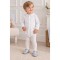 Babidu Cream And Blue Hot Air Balloon Romper