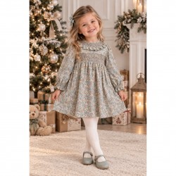 Babidu green floral dress