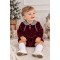 Rapfie Burgundy romper