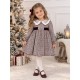 Rapife Brown checked older dress