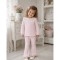 Deolinda Pink And White Quilted Tracksuit