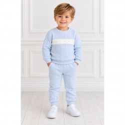 Deolinda Boys blue padded tracksuit