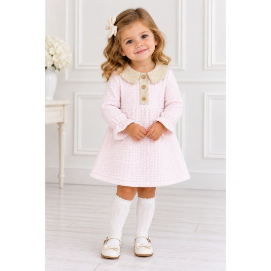 Lor Miral pink with oatmeal detail