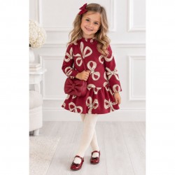 Mayoral Jacquard Knit Dress