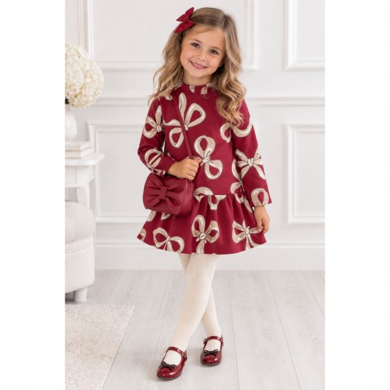 Mayoral Jacquard Knit Dress