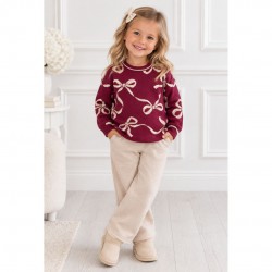 Mayoral Long Knit Trousers Set