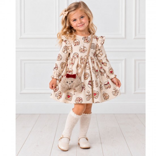 Mayoral Dress With Bag