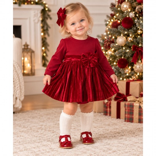 Mayoral Red Romper Dress