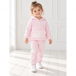 Rapife Pink Tracksuit With Gingham Detailing