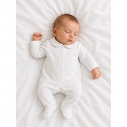Classic white sleep suit