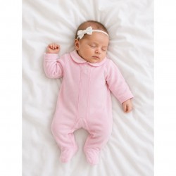 Classic pink sleep suit