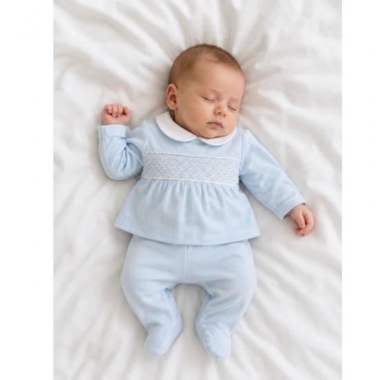 Albert blue two piece