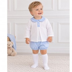 Rapife White Top And Blue Jam Pants