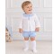 Rapife White Top And Blue Jam Pants