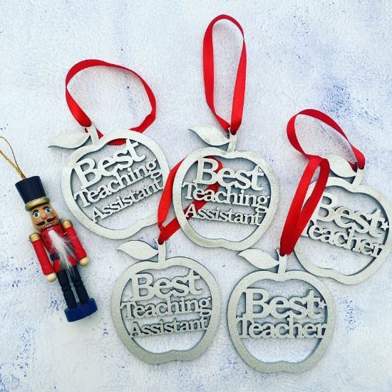 Personalised Teacher Baubles