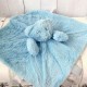 Blue Teddy Bear Comforter