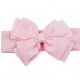 Pink Glitter Bow Headband