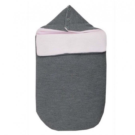 Grey/Pink Sleeping Bag
