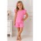 Girl Frill short set - pink
