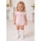 Deolinda Pink And White Striped Romper