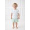 Pastels & Co Mint And Blue Shorts Set
