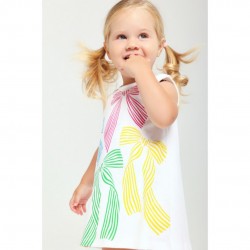 Agatha multicolour bow dress