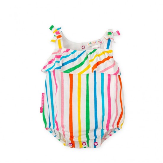 Agatha striped romper