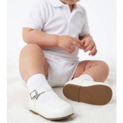 Teddy White Shoe