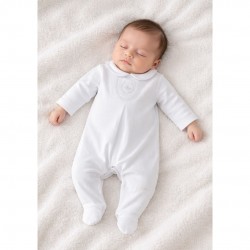 Blues Baby White Baby Grow