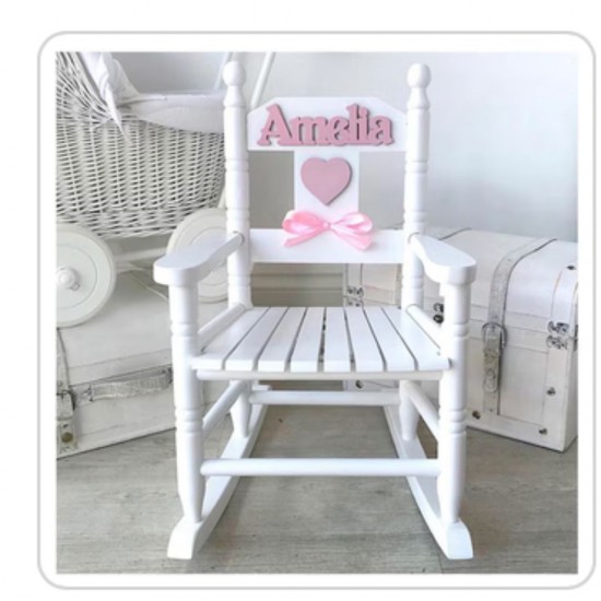  Personalised Rocking Chair - DELIVERY INCLUDED