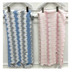 Granlei Pink and Blue Blanket
