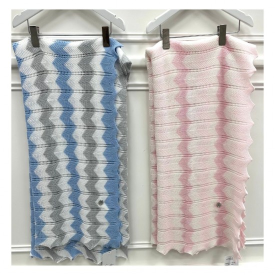 Granlei Pink and Blue Blanket