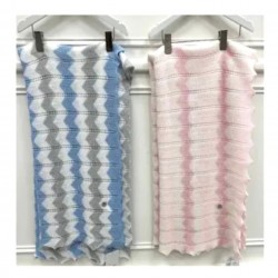 Granlei Pink and Blue Blanket