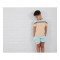 Colour Block T-Shirt & Shorts Set In Eggshell Blue/Sand