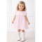 Pink Dress With White Bows And Headband