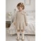 Mayoral Gold Sparkly Knitted Dress