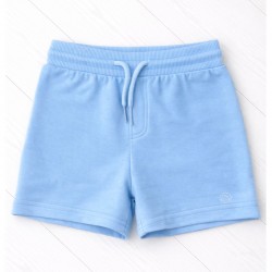 Mayoral Sky Blue Fleece Shorts