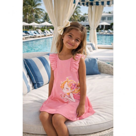 Mayoral Pink Mermaid Dress