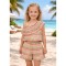 Mayoral Cream Crocheted Short Set