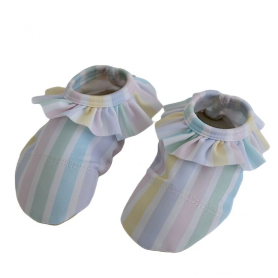 Pre order non slip striped shoes