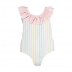 Pre order Meia Pata Striped Cayo Coco swimsuit