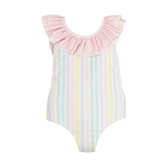Pre order Meia Pata Striped Cayo Coco swimsuit